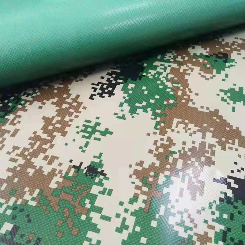 Camouflage Dust PVC bevonatú poliészter ponyva